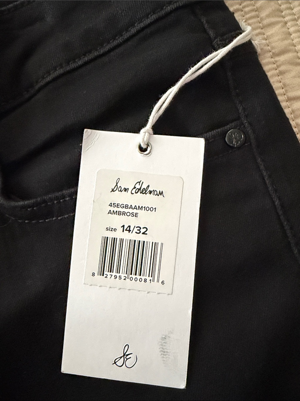 Sam Edelman The Kitten Mid Rise Skinny Ankle Jeans In Black | Sz 32 - Picture 4 of 7